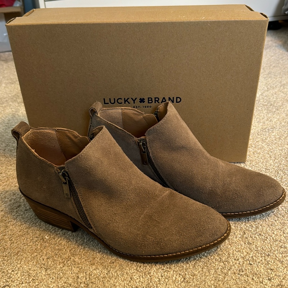 Lucky Brand - Brindle booties
